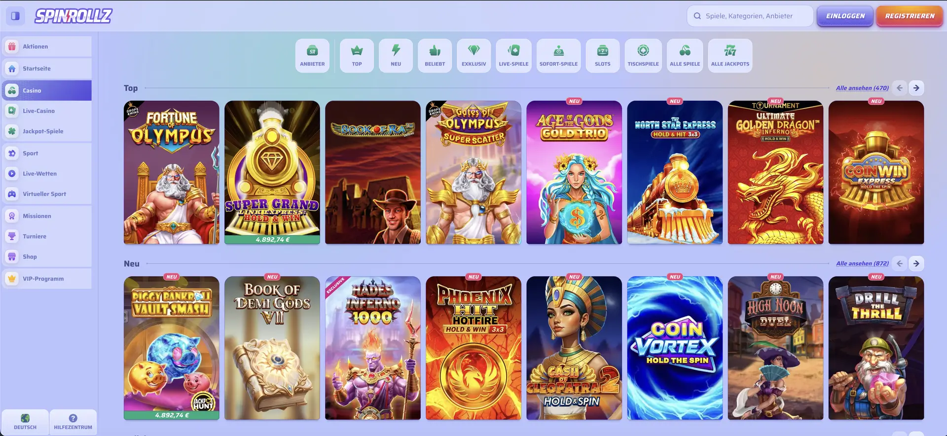 Spinrollz Casino