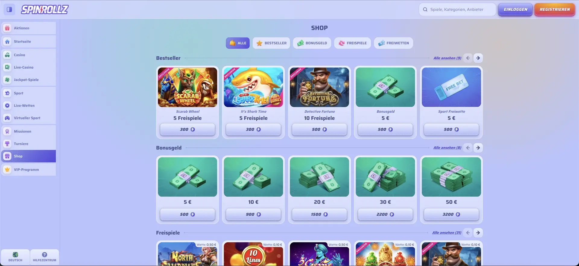 Spinrollz Shop